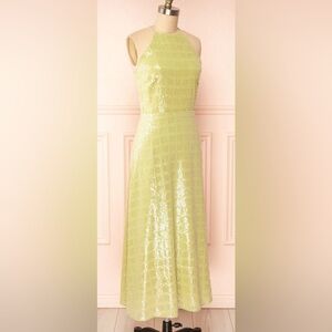 Adelyn Rae : lime green dress